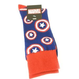 NEW Exclusive Marvel Captain America Socks